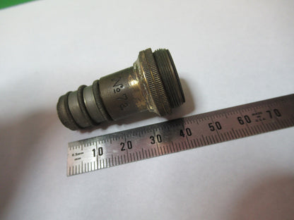 ANTIQUE REICHERT AUSTRIA "7a" OBJECTIVE  MICROSCOPE PART AS PICTURED S2-C-102
