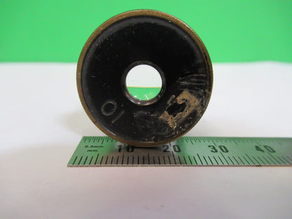BAUSCH LOMB EYEPIECE OCULAR 10X OPTICS MICROSCOPE PART AS PICTURED S4-B-16