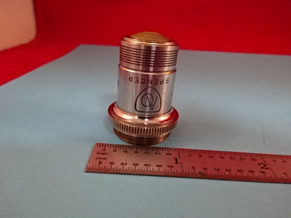 Objective Spencer Lens Co. American Optical Co. Buffalo 10X Microscope Part Optics