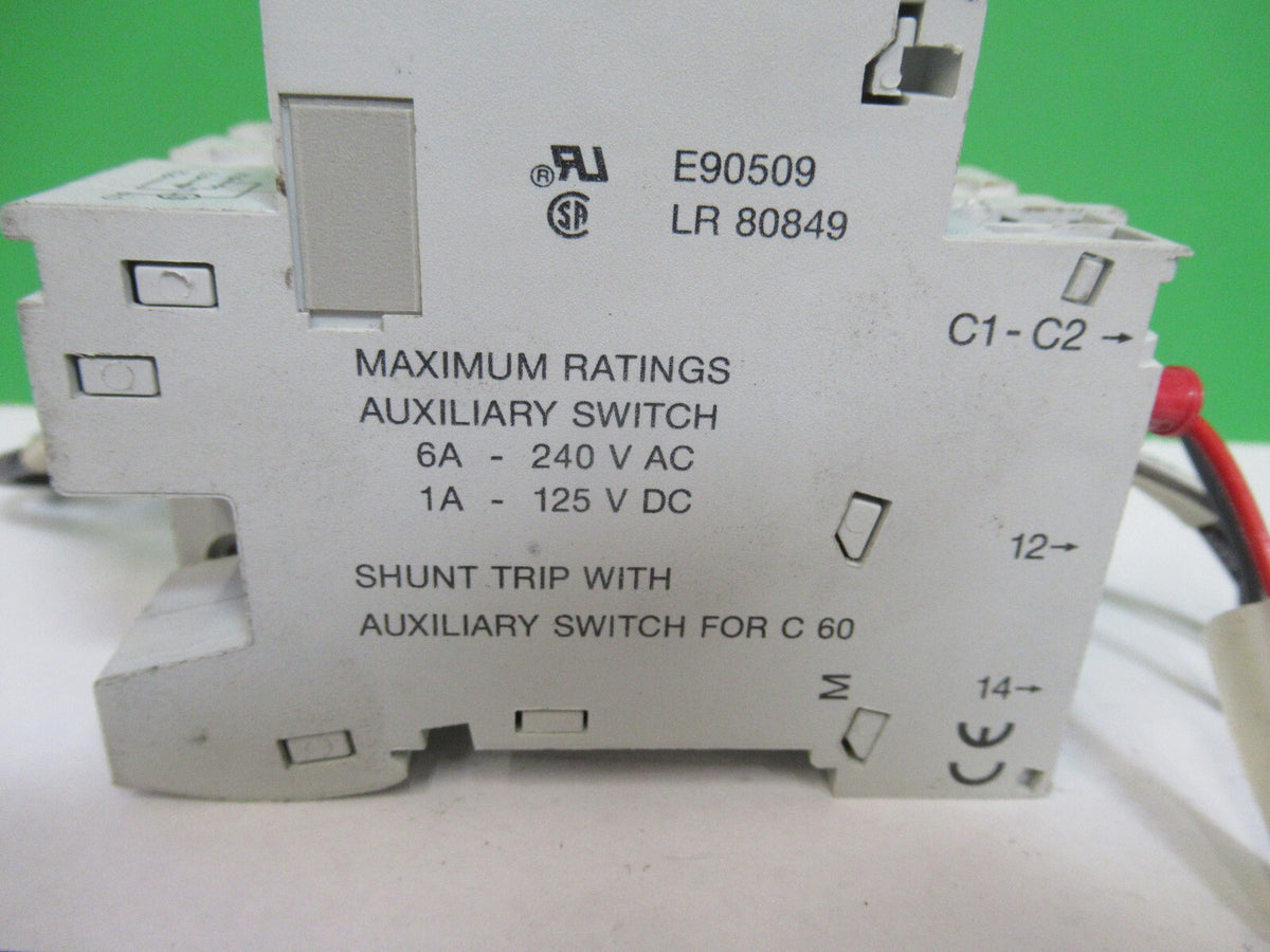 Industrial Breaker Switch Merlin Gerin Mx+of C60N