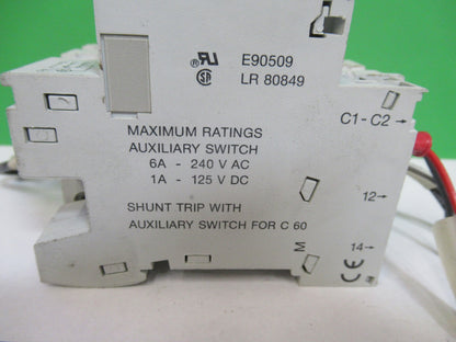 Industrial Breaker Switch Merlin Gerin Mx+of C60N