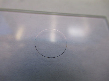 ZEISS GERMANY GLASS RETICLE CROSSHAIR MICROSCOPE PART AS PICTURED V8-B-25
