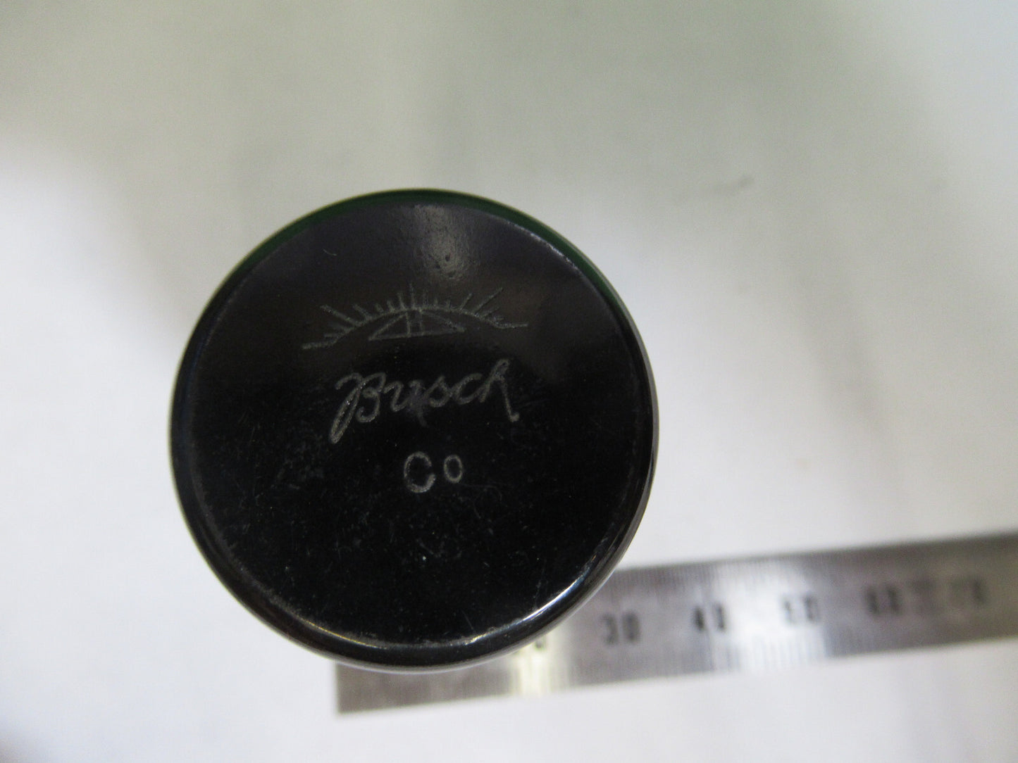 EMPTY VINTAGE BRASS BUSCH OBJECTIVE CONTAINER MICROSCOPE PART AS IS &W6-A-72