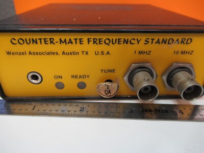 COLLECTABLE WENZEL COUNTER-MATE FREQUENCY STANDARD QUARTZ AS PICTURED &P7-A-19