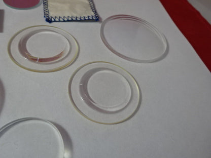 Lot Optical Lenses + Filters Pro Optics