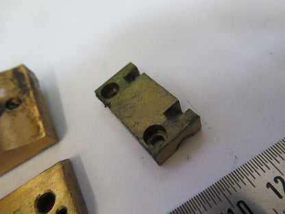 ERNST LEITZ ANTIQUE BRASS PIECE TUBUS HOLDER MICROSCOPE PART AS PICTURED W5-B-58