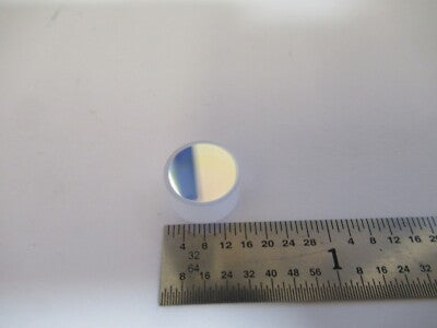 OPTICAL SPECTRA PHYSICS COATED OUTPUT LENS LASER OPTICS AS PIC &A7-A-52