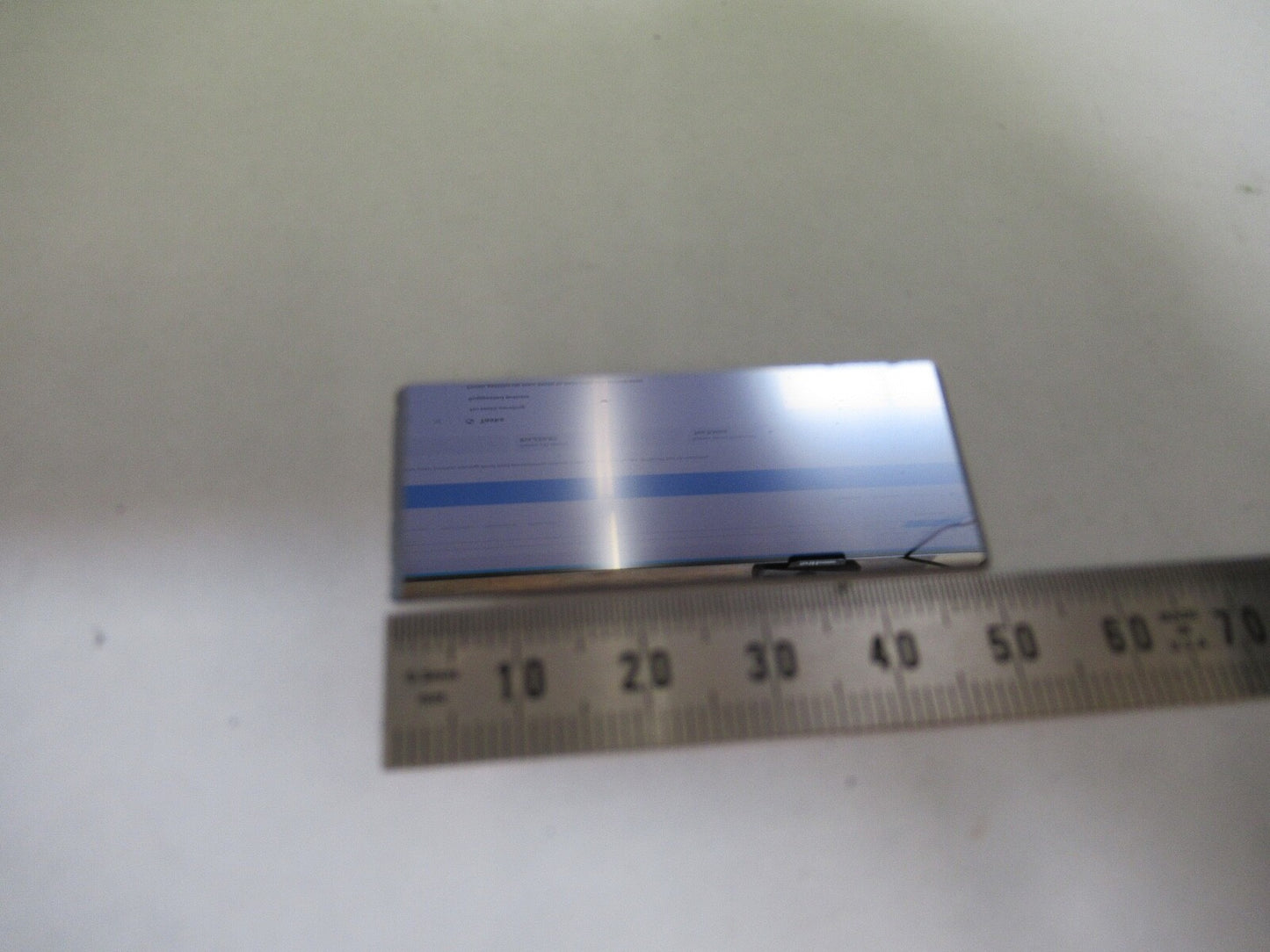 SLAB SILICON ELEMENT SINGLE CRYSTAL THICK WAFER RARE AS PICTURED G3-FT-90