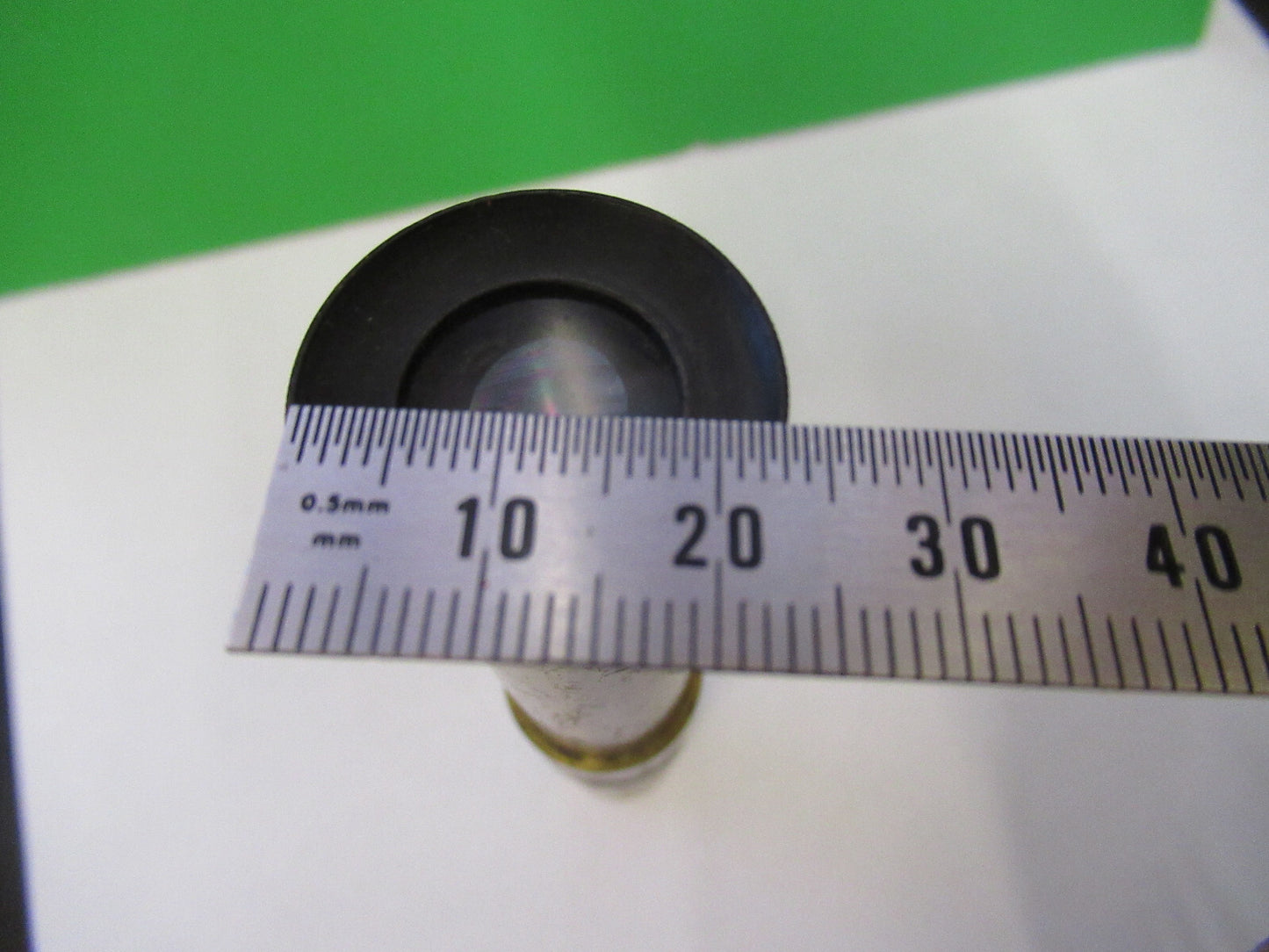 ANTIQUE BRASS TUBUS EYEPIECE ADAPTER MICROSCOPE PART AS PICTURED Z4-B-78