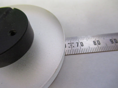AUS JENA GERMANY MOUNTED MIRROR OPTICS MICROSCOPE PART AS PICTURED T2-A-45