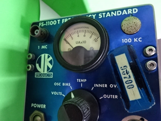 Collectable Vintage FS-1100 Frequency Standard Jk James Knight