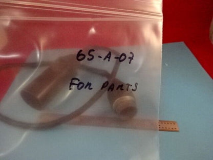 FOR PARTS MICROSCOPE PART UNKNOWN LAMP HOLDER CABLE AS IS #65-A-07
