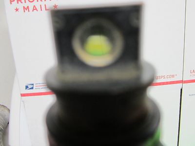 OPTICAL PART MICROSCOPE ?? BRASS TYPE AS IS BIN#58-13