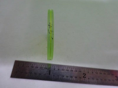 OPTICAL FILTER GREEN OPTICS AS IS BIN#72-65