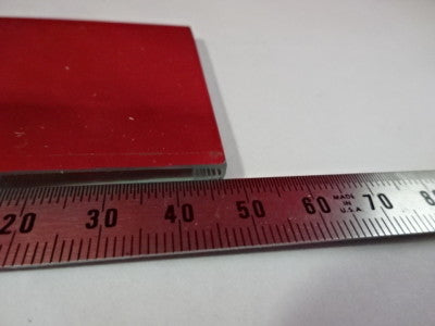 LEICA DMR GERMANY SQUARE MIRROR ILLUMINATOR MICROSCOPE PART OPTICS AS IS &98-48