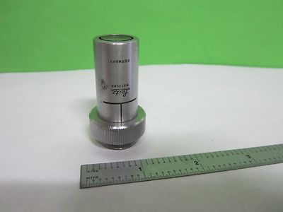 Microscope Part Ernst Leitz Wetzlar Germany Objective 20X Optics