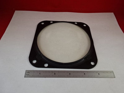 DYNASCOPE ENGLAND HUGE CONCAVE CONVEX LENS MICROSCOPE PART OPTICS AS IS &81-A-09
