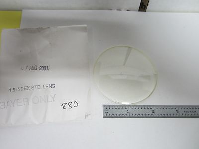 Optical Bayer Convex Concave Lens Glass Blank 1.5 Index Optics