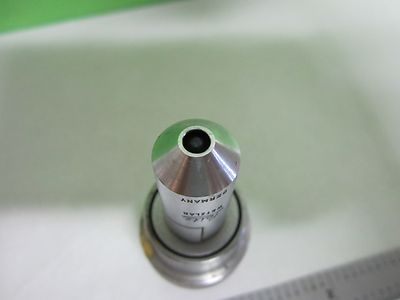MICROSCOPE PART LEITZ WETZLAR GERMANY OBJECTIVE 40X OPTICS AS IS BIN#S1-L-10