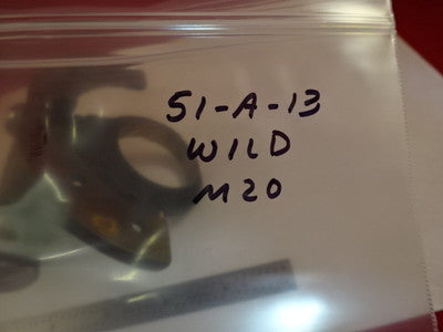 Microscope Part Wild Swiss M20 Brass Condenser Holder