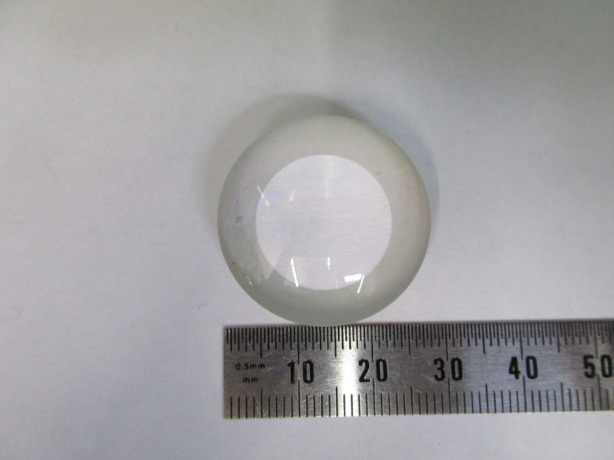 OPTICAL RARE CONVEX CONCAVE LENS OPTICS AS PICTURED &W5-B-84