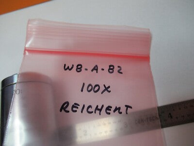 POLYVAR REICHERT AUSTRIA OBJECTIVE 100X IK MICROSCOPE PART AS PICTURE &W8-A-82