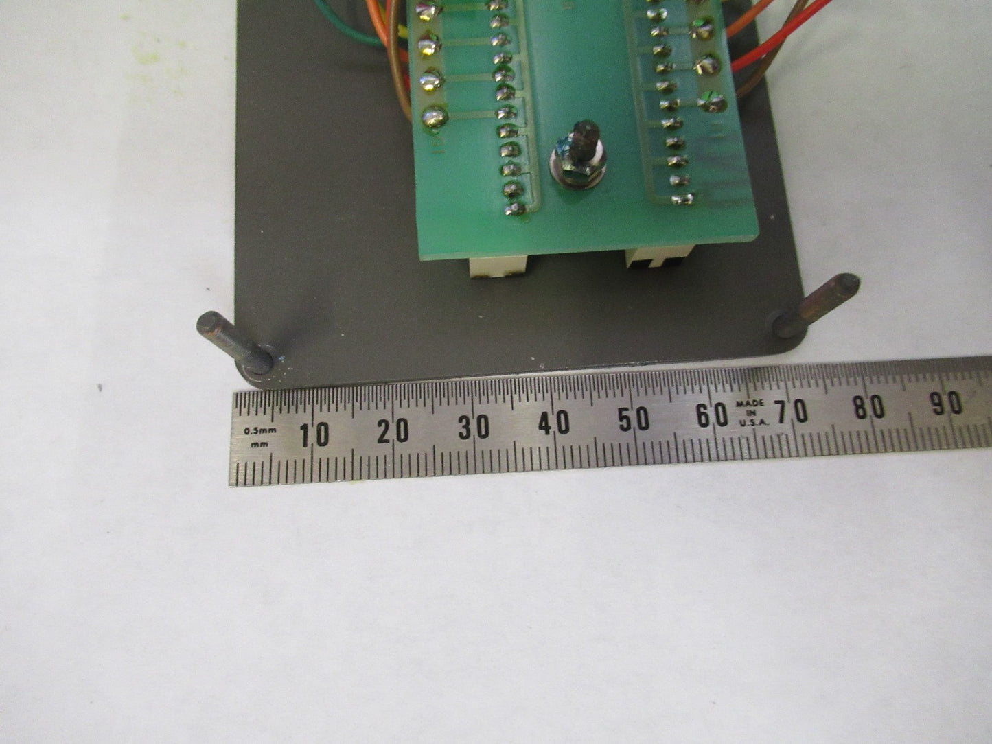 MITUTOYO JAPAN ULTRAPLAN DISPLAY SWITCH MICROSCOPE PART AS PICTURED U8-B-37