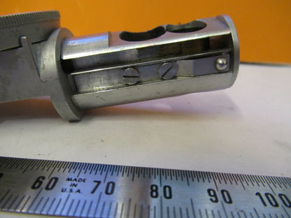 Polarizer Slide Rotable broken Microscope Part