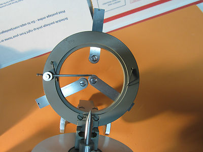 GONIOMETER PART X-RAY DIFFRACTION OR OPTICS SAMPLE HOLDER WITH MICROMETER BIN#16