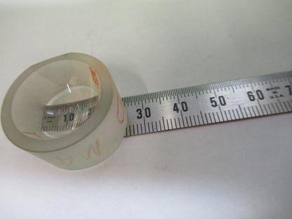 OPTICAL  WEIRD LENS PLANO CONCAVE TOOL GLASS OPTICS AS PICTURED 80-B-30