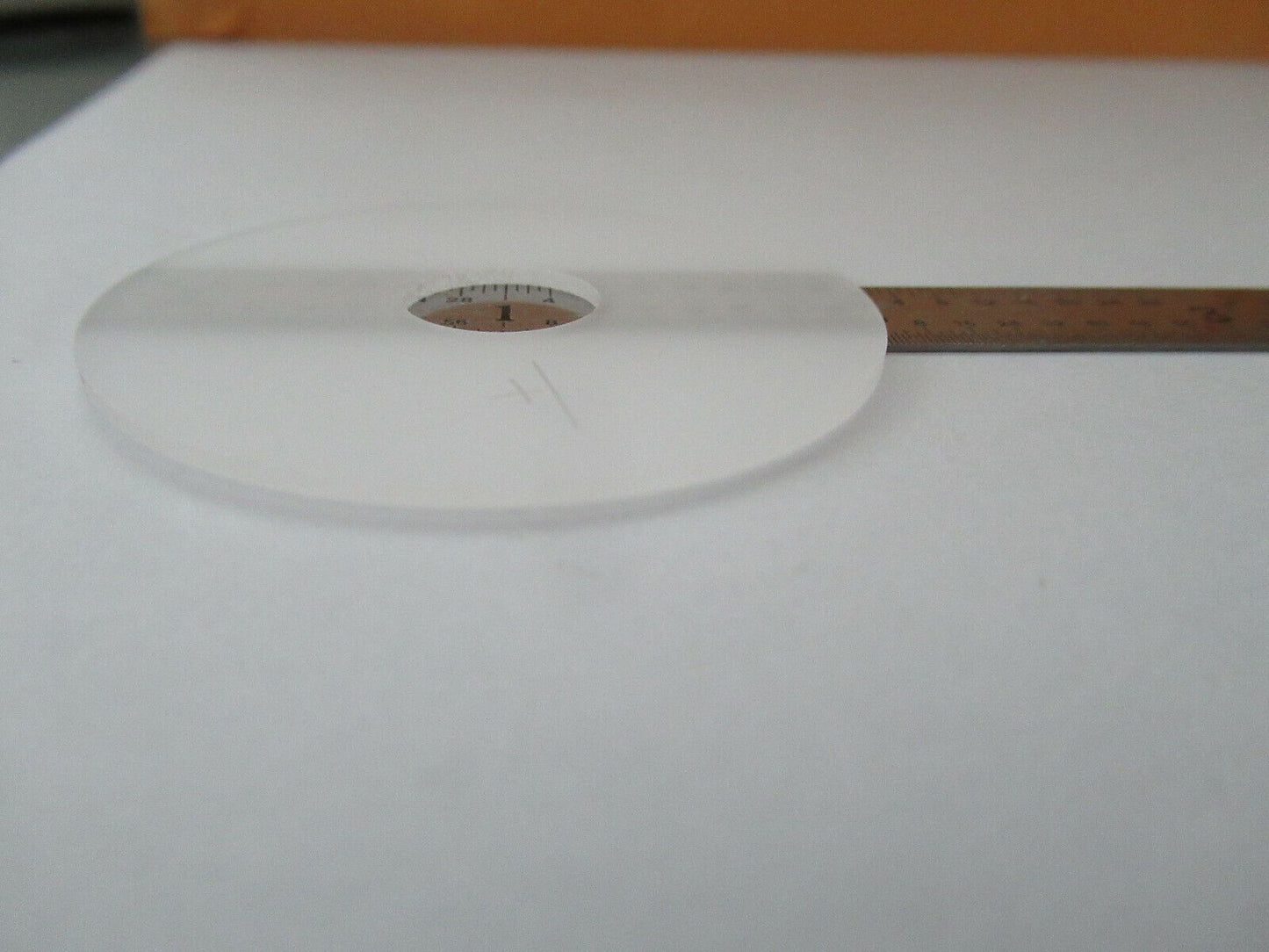BLANK PIEZOELECTRIC QUARTZ CRYSTAL X-CUT UNPLATED PIEZO SENSOR AS PIC #F5-A-68