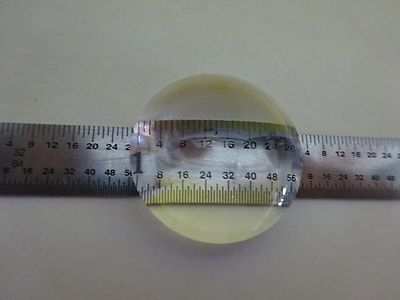OPTICAL MEDIUM BI CONVEX LENS  LASER OPTICS #X5-39