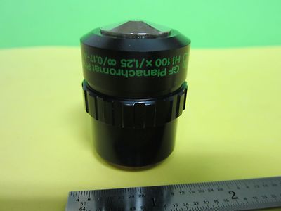 Microscope Carl Zeiss AG Objective 100X Infinity Optics Hi PlanAchromat