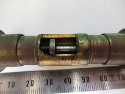ANTIQUE AO SPENCER  SET FINE ADJUST KNOBS MICROSCOPE PART AS PICTURED T6-A-41