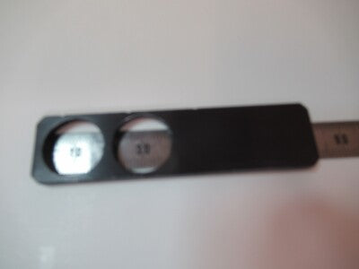 EMPTY SLIDE WITHOUT OPTICS LENSES MICROSCOPE AS PICTURED &14-B-31