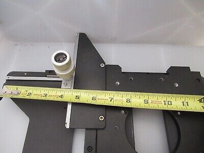 LEITZ GERMANY STAGE SPECIMEN TABLE X-Y MICROSCOPE PART AS PICTURED &TD-1-FD