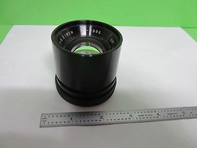 Optical Scientific Lens Gaf Corp 1X Very Pronounced Convex Lens Optics