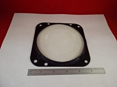 DYNASCOPE ENGLAND HUGE CONCAVE CONVEX LENS MICROSCOPE PART OPTICS AS IS &81-A-09