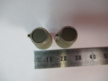 HP HEWLETT PACKARD SET OF PLASTIC KNOBS INSTRUMENT AS PICTURED Y6-B-14