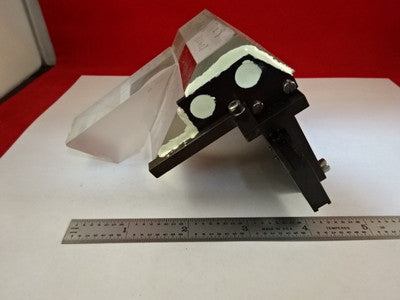 MICROSCOPE PART POLYVAR REICHERT LEICA ASSEMBLY PRISM HEAD OPTICS AS IS #V2-B-98