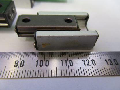 LOT 3 EA DELTRON POSITIONING LINEAR STAGE BALL BEARING AS PICTURED #P8-B-20
