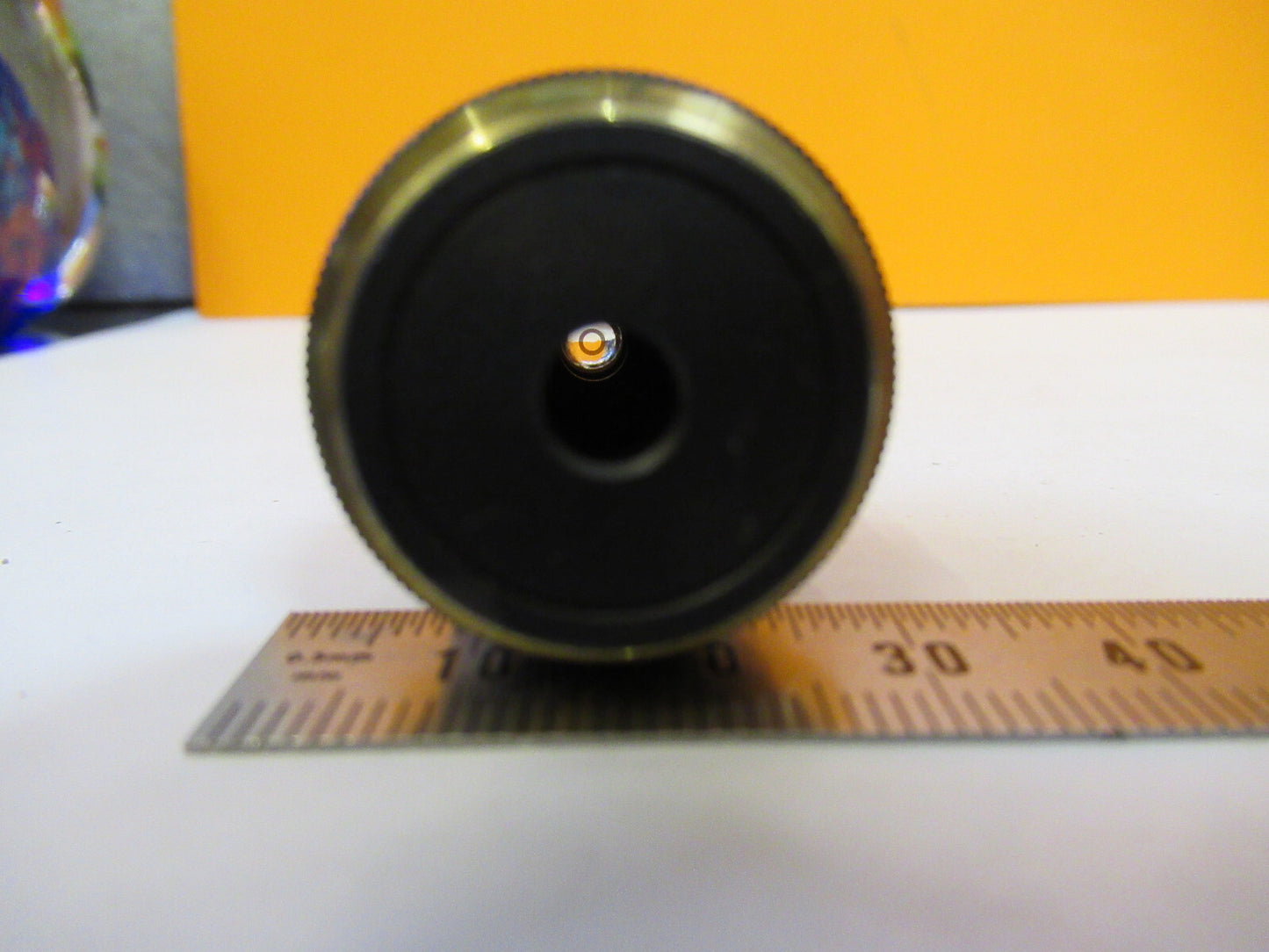 OLYMPUS JAPAN OBJECTIVE PL 100X PHASE LENS MICROSCOPE PART AS PICTURED Q9-FT-83
