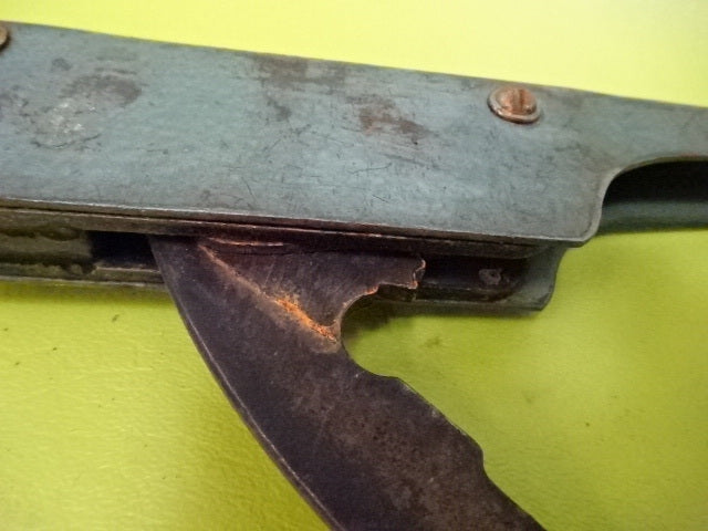 FOR PARTS UNKNOWN MAKER CRIMPING TOOL [rusty] AS IS #TA-3-6