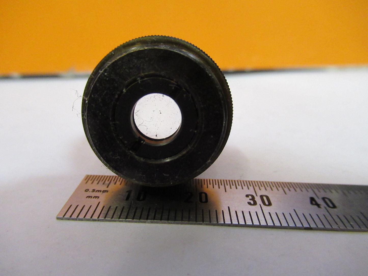 WILD M11 SWISS HEERBRUGG OBJECTIVE 4X LENS MICROSCOPE PART AS PICTURED 72-C-15