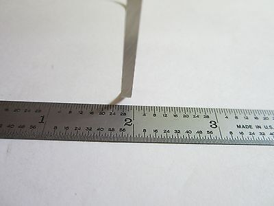 MICROSCOPE PART PLEXIGLAS PLASTIC STAGE MICROSCOPE OPTICS AS IS BIN#32-B-19