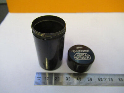 Ernst Leitz Wetzlar Empty Objective Canister Brass Microscope Part