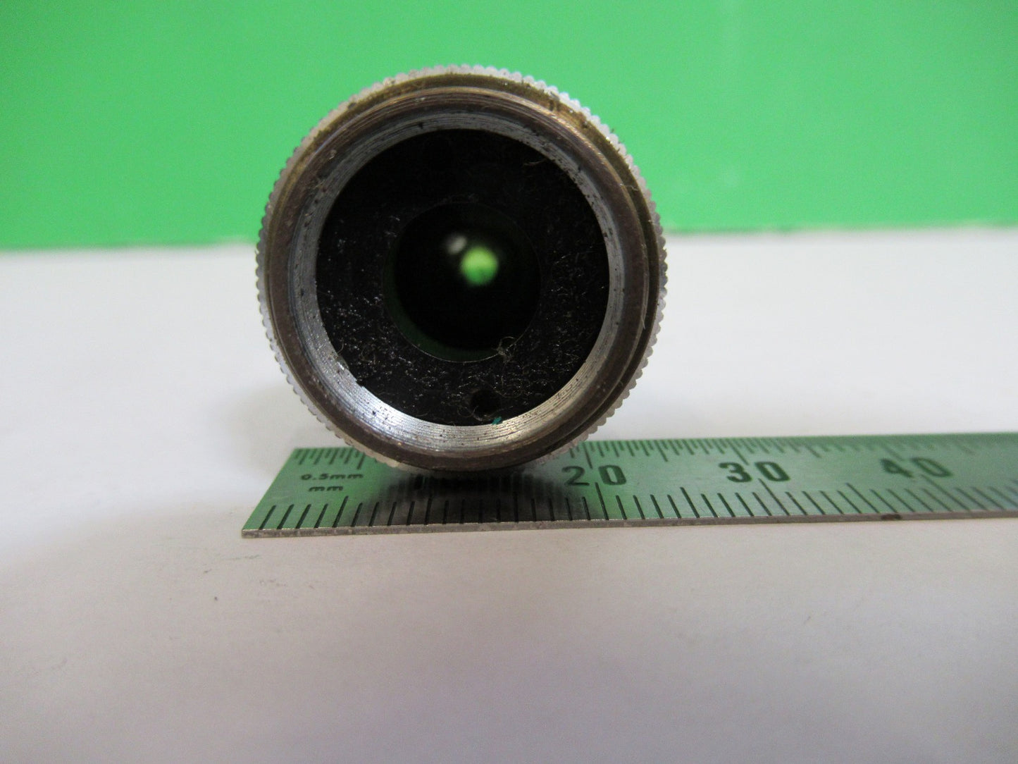 BAUSCH LOMB 75X /215mm OBJECTIVE OPTICS MICROSCOPE PART AS PICTURED T8-B-44