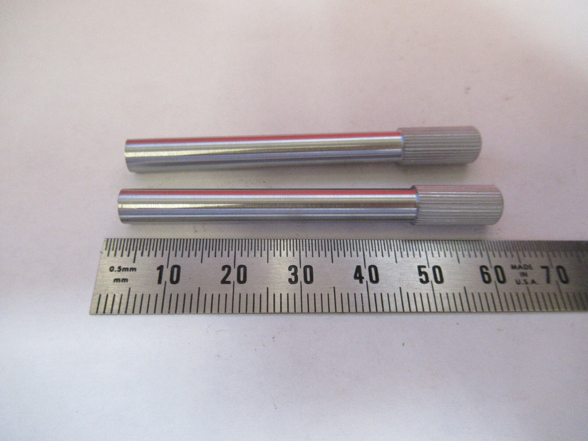 TIYODA JAPAN  PAIR SPECIAL SCREWS MICROSCOPE PART AS PICTURED F8-A-88