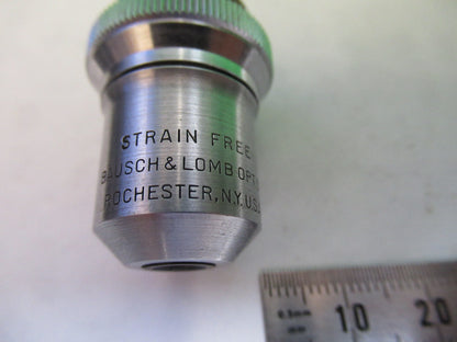BAUSCH OBJECTIVE 10X STRAIN FREE POL POLARIZATION MICROSCOPE PART  &G7-A-23