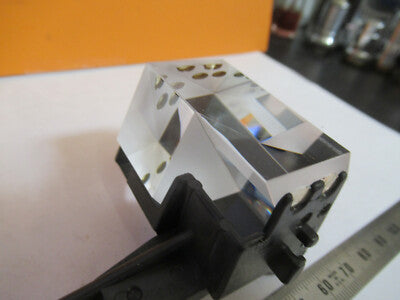 LEICA DMRB GLASS PRISM HEAD OPTICS GERMANY MICROSCOPE PART AS PICTURED R7-A-42